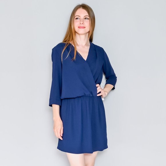 Amanda Uprichard Dresses & Skirts - AMANDA UPRICHARD Venus Surplice Mini Dress NWT Medium